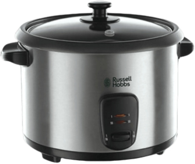 Russell Hobbs Reiskocher aus Edelstahl in Silber mit Warmhaltefunktion - Bild 1