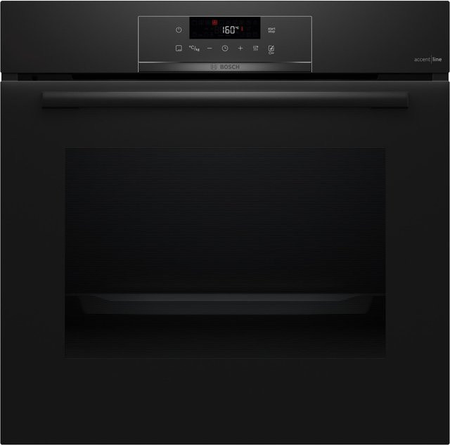 Bosch Einbaubackofen schwarz mit 71 l Volumen, Pizza-Stufe, pyrolytischer Selbstreinigung und Energieeffizienzklasse A+, Breite: 59,4 cm - Bild 1