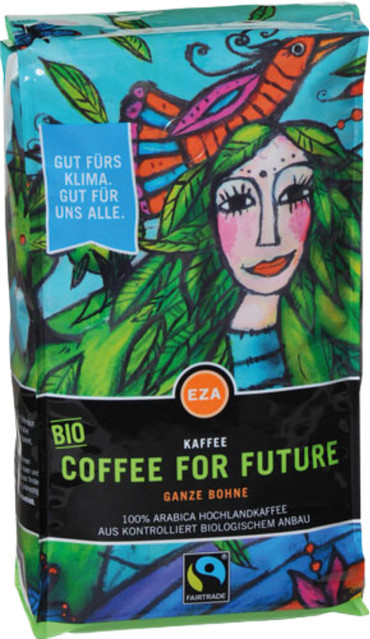 EZA Bio-Kaffee, Ganze Bohne, 1 kg - Bild 1
