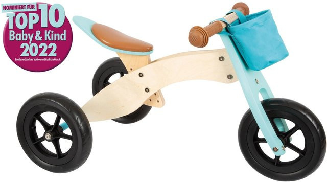 Small Foot Laufrad-Trike Maxi 2in1 Laufrad und Dreirad Türkis ab 12 Monaten - Bild 2