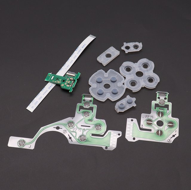 TingDong USB Ladeport für PS4 und PS4 Pro Controller Reparatur-Set JDS-001 JDS-030 JDS-040 JDS-055 - Bild 1