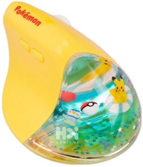 Pokemon Pikachu Kabellose Vertikale Bluetooth Maus 2,4 GHz in Gelb - Bild 1
