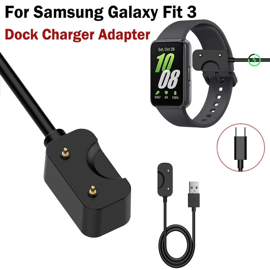 Samsung Ladekabel USB-C, Samsung Galaxy Fit 3 (SM-R390), Schwarz - Bild 2