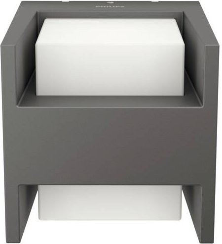 Philips Arbour LED Außenwandleuchte Up/Down in Anthrazit - Bild 3
