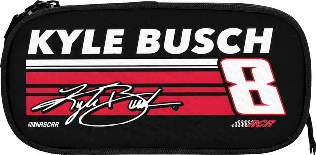 Kyle Busch Federmäppchen von Fancy Style Studio, doppellagiges Stifteetui in Schwarz für die Schule - Bild 1