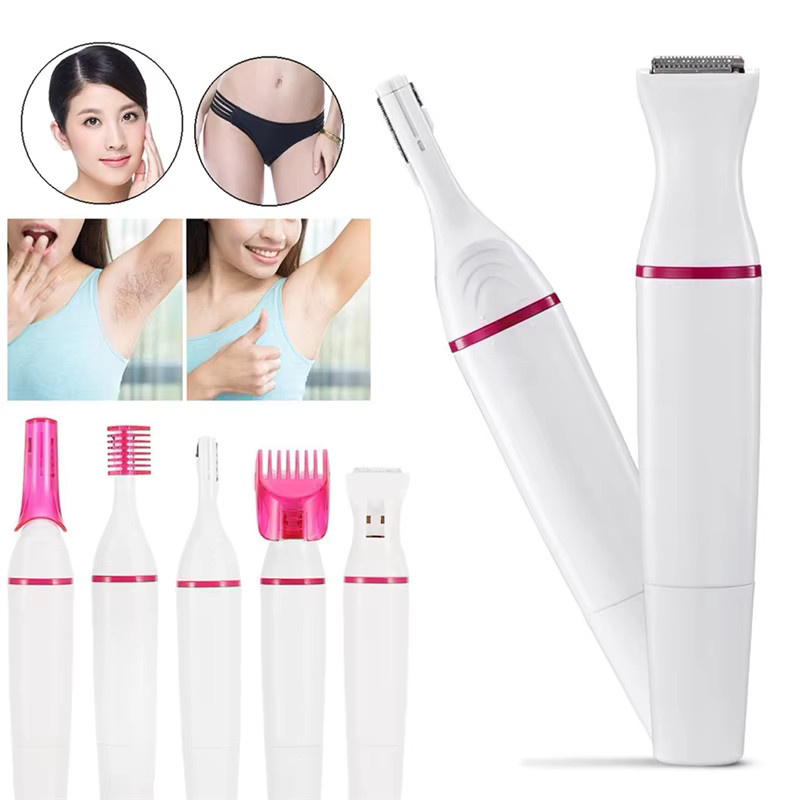 Y-Meiyaa 5-in-1 Elektrischer Epilierer, Trimmer für Gesicht, Augen und Körper - Bild 2