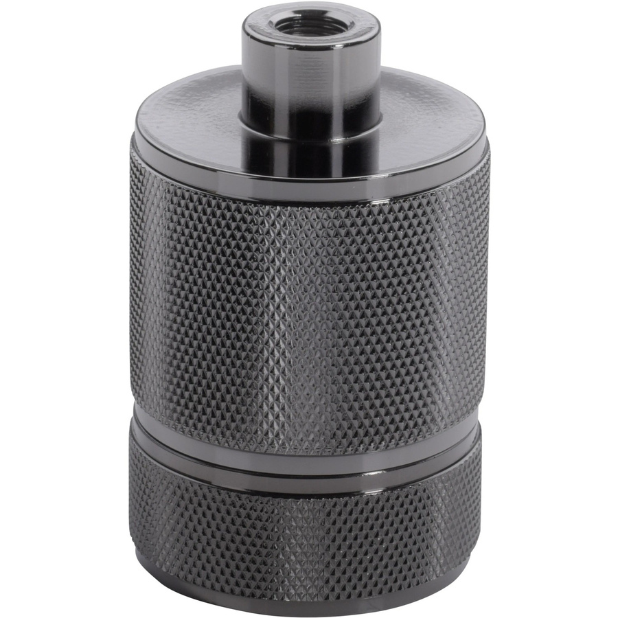 Just Light Fassung E27 im Retro-Stil, Schwarz Glänzend, 60 W - Bild 2