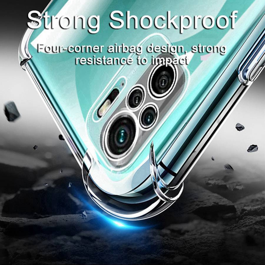 Stoßfeste Silikon Schutzhülle für Xiaomi in Transparent - Bild 3
