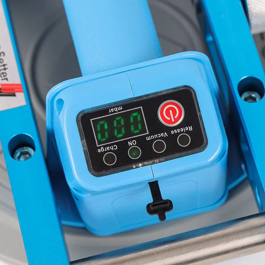 Raizi Seam8 Professioneller Elektrischer Steinfugen-Setter für Arbeitsplatten-Nivellierung mit 8-Zoll-Vakuumsaugnapf in Blau - Bild 2