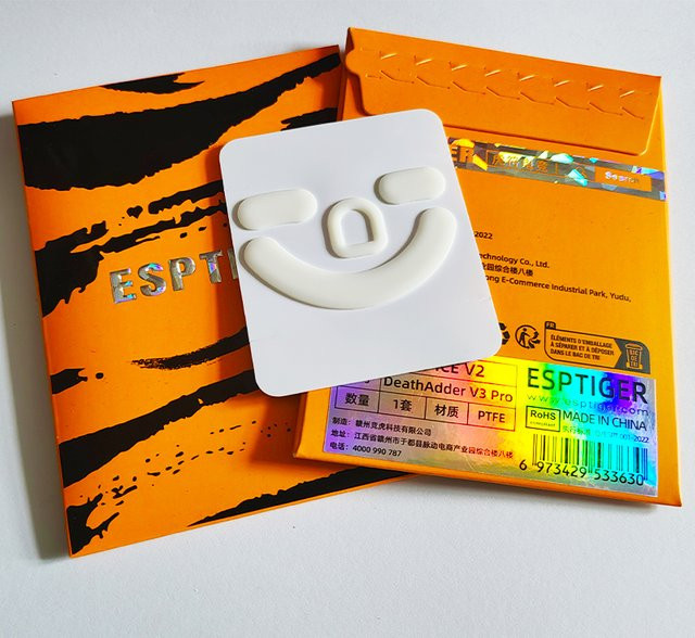 Original Esports Tiger Gaming ICE Version Mausfüße für Razer DeathAdder V3 Pro in Weiß - Bild 1