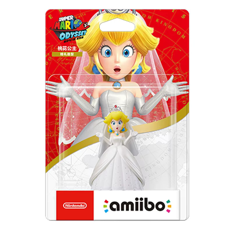 ARTSWIFT Super Mario Odyssey Hochzeits-Peach-Figur, Einzelfigur - Bild 2