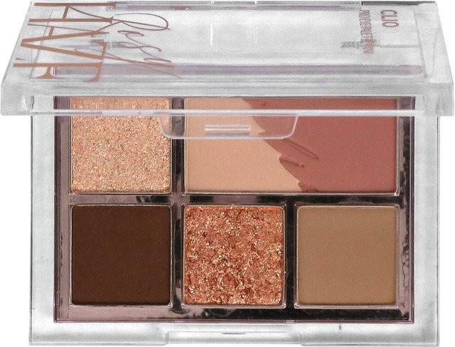 Clio Pro Eye Palette Mini, 02 Rosy Haze, Lidschattenpalette - Bild 1