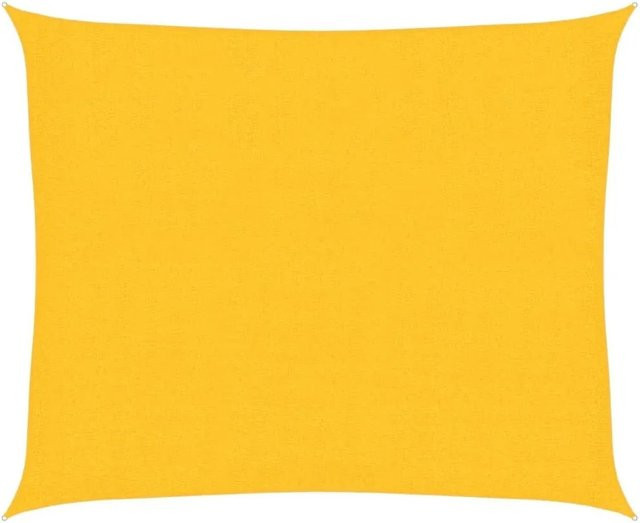 vidaXL Sonnensegel aus HDPE in Gelb, Rechteckig, B x T: 250 x 300 cm - Bild 1
