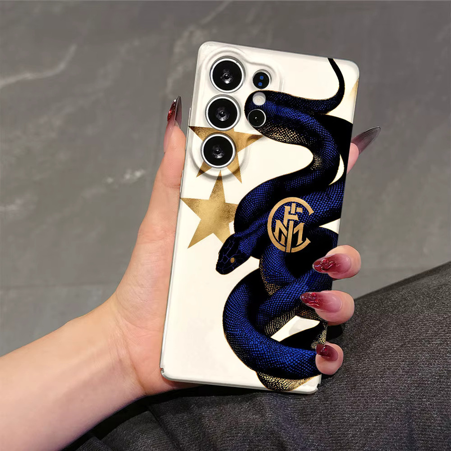 I-Inter M-Milan 117th Stoßfeste Handyhülle für Samsung Galaxy S26 S25 S24 S23 Ultra Plus in Multicolour mit robuster Doppelschicht-Rückabdeckung - Bild 2