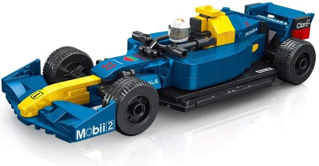 2025 Speed Rally Racing City Champions F1 Bausteine Fahrzeugset, ab 6 Jahren - Bild 1