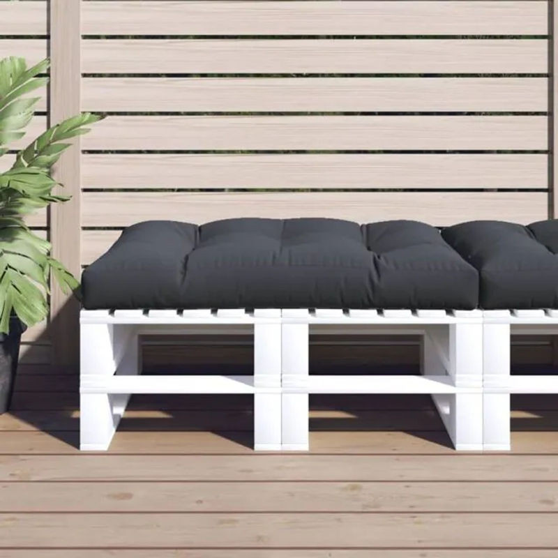 Vidaxl Palettenkissen aus Stoff in Anthrazit, Rechteckig, B/T/H: 120 x 80 x 12 cm - Bild 1
