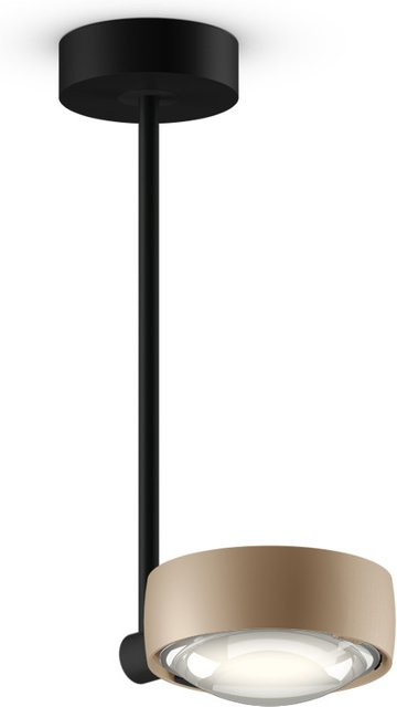 Occhio Sento Faro Up LED-Deckenleuchte in Gold Matt und Schwarz Matt mit warmweißem Licht (3000K) - Bild 1