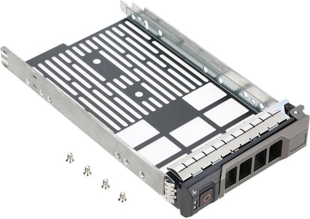 Dell 3,5-Zoll SAS-SATA Festplatten-Tray Caddy in Grau für PowerEdge R720 R710 R520 R510 R420 R410 OF238F - Bild 1