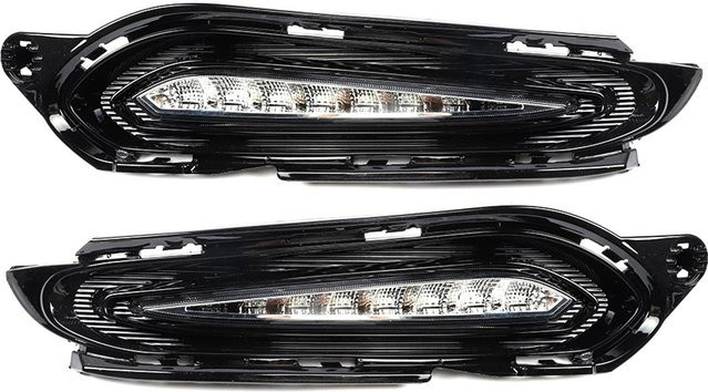Koogeelife LED Tagfahrlicht Frontlicht 12V für VEZEL HRV 14-18 in Weiß, Gelb und Schwarz - Bild 1