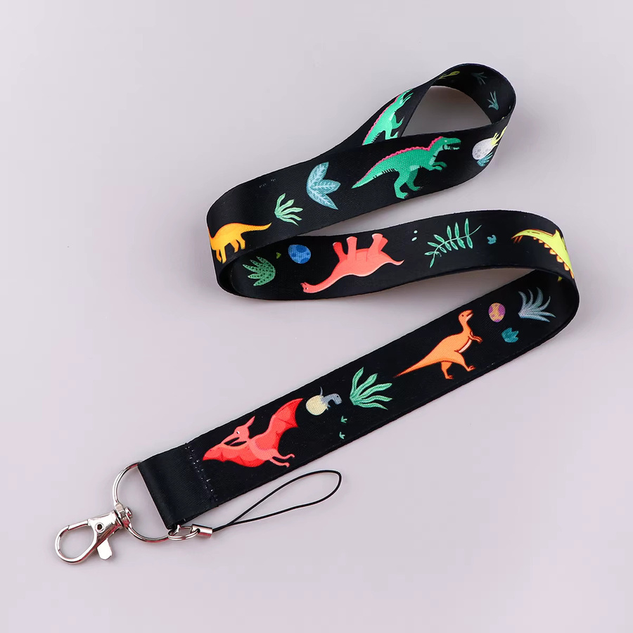 Dinosaurier-Lanyard-Schlüsselanhänger, Bunt, Unisex - Bild 4
