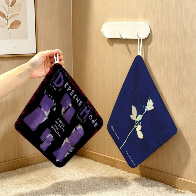 Kayoom Handtuch mit Depeche Mode Logo aus Polyester-Baumwoll-Mischung für Küche und Haushalt - Bild 1