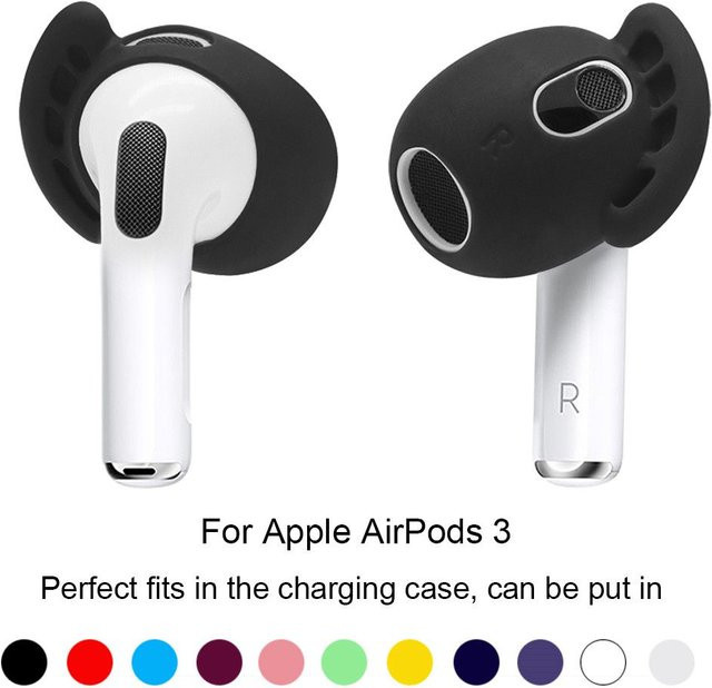 Silikon-Ohrstöpsel-Abdeckung für Apple AirPods 3. Generation in Blau - Bild 1