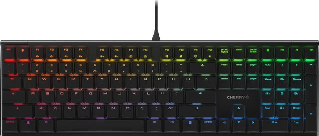 Cherry MX Board 3.0S Gaming-Tastatur mit CHERRY MX Silent Red Switches, QWERTZ, Schwarz - Bild 2
