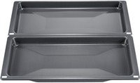 Bosch Universalpfannen HEZ530000 Backblech, 2 Stück, Anthrazit/Schwarz - Bild 1