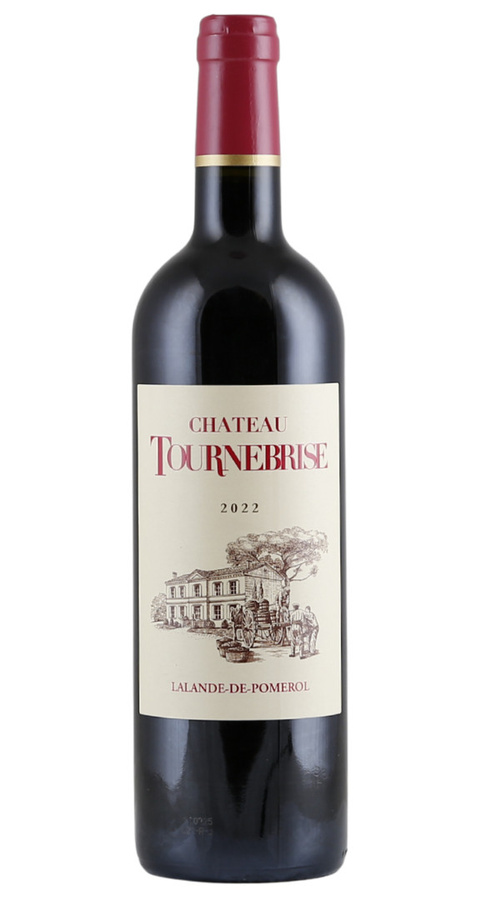 Château Tournebrise Lalande-de-Pomerol, Merlot, trocken, Rotwein, 2022, 0,75 l - Bild 2