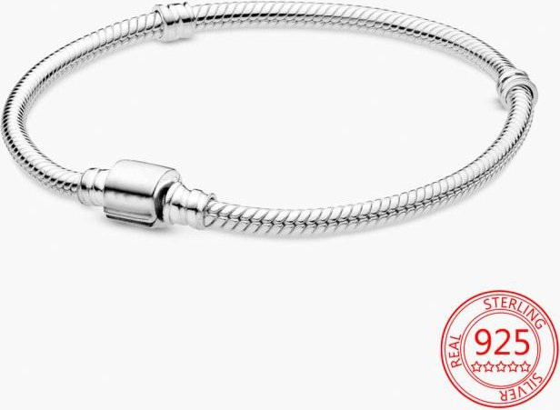 Allbestart Silberarmband, 925 Silber, Gefallene Blätter, 18 cm, Unisex - Bild 1