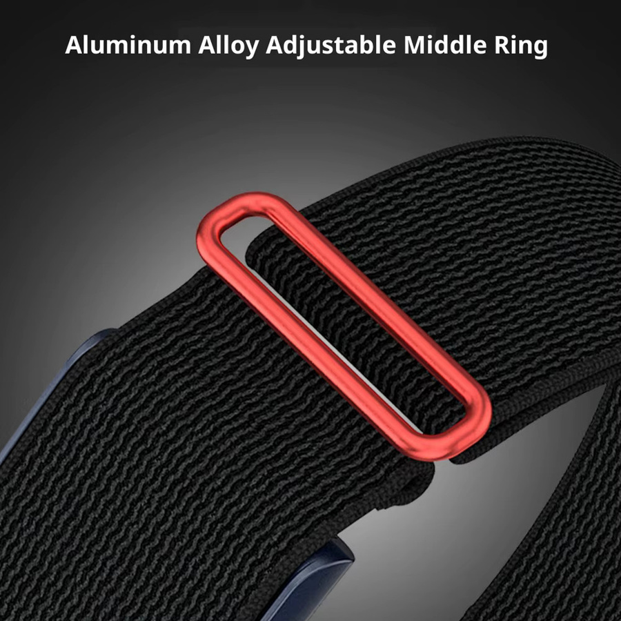 SZKOSTON Verstellbares Nylonband für Amazfit Huami Helio, atmungsaktives Sport-Armband für Fitness-Tracker, Unisex - Bild 5