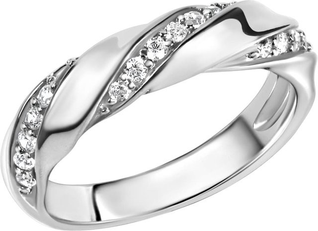 Zeeme Ring 925 Silber, Zirkonia, Damen - Bild 1