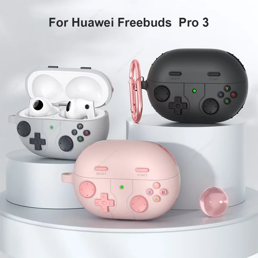 Silikon Schutzhülle im 3D Spielkonsole Design für Huawei Freebuds Pro 3 - Bild 2