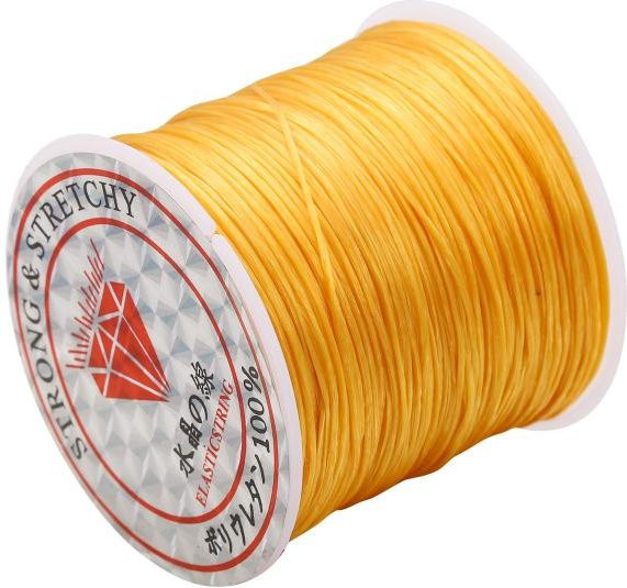 St.kunkka Elastisches Garn, 10 Meter, 0,7 mm, Nylon, Kristall-Schnur - Bild 1