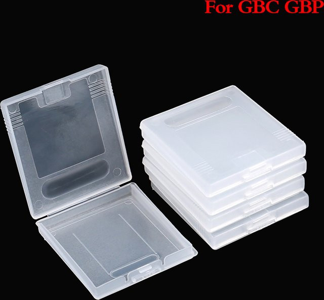 KOQZM Transparente Spielkarten-Aufbewahrungsbox mit Staubschutz für Gameboy, GBC und GBP - Bild 1