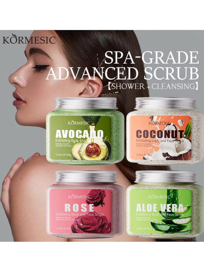 KORMESIC Avocado Gesichtspeeling und Körpercreme, Unisex - Bild 6
