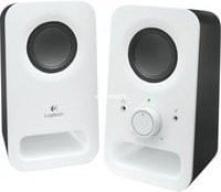 Logitech Z150 2.0 PC-Lautsprecher in Weiß mit 3W Leistung und 3,5 mm Klinkenanschluss - Bild 1