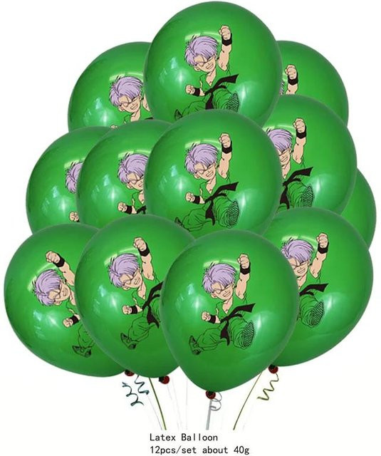Fashnics Dragon Ball Latexballons, 12-teiliges Set, 12 Zoll - Bild 1