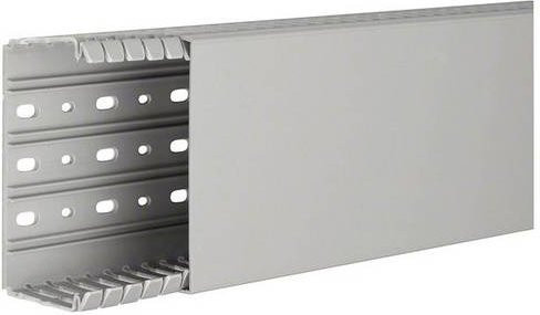 Hager Verdrahtungskanal BA760120 Grau, L x B x H: 200 x 12 x 6 cm - Bild 1