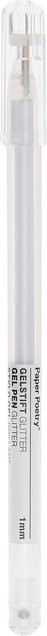 Rico Design Paper Poetry Gelstift mit Silber Glitter und 1mm Strichstärke - Bild 1