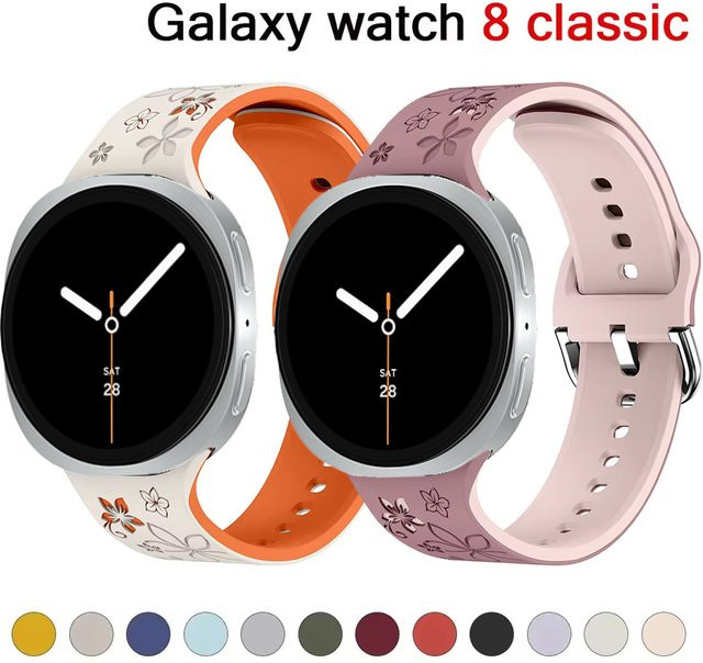 LCAPLE Uhrenarmband Silikon, Samsung Galaxy Watch 8, Unisex - Bild 1