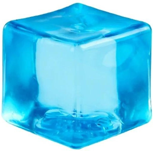 NeeDoh Lebendiger Klarer Squishy Würfel, Stressabbau-Spielzeug - Bild 1