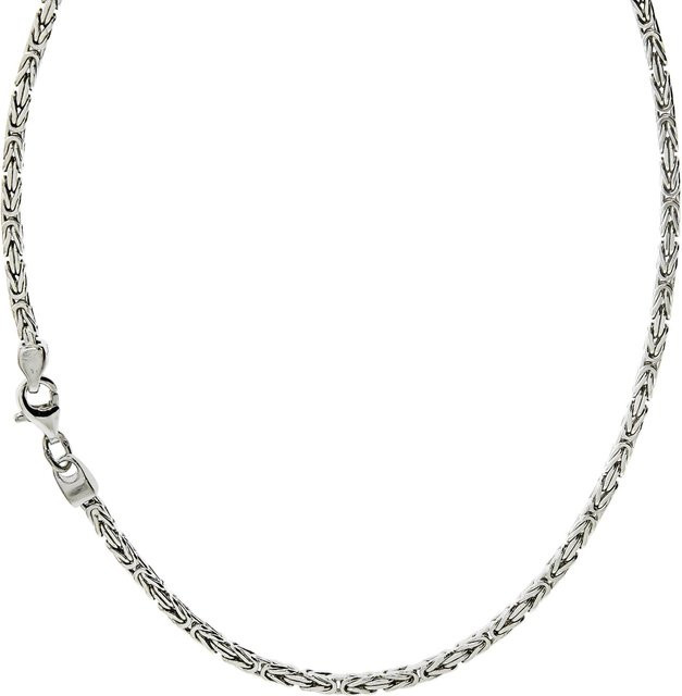 Zeeme Halskette 925 Silber, 2,2 mm breit, Unisex - Bild 1