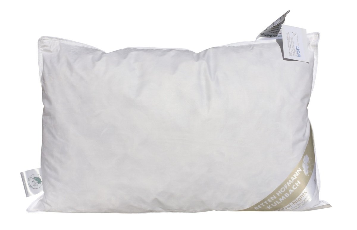 Bella Star Kopfkissen mit Daunen-Feder-Mix in Weiß, B/H: 40 x 60 cm - Bild 1