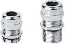 Jacob 50.013 Kabelverschraubung aus Messing in Silber, 50 Stück - Bild 1