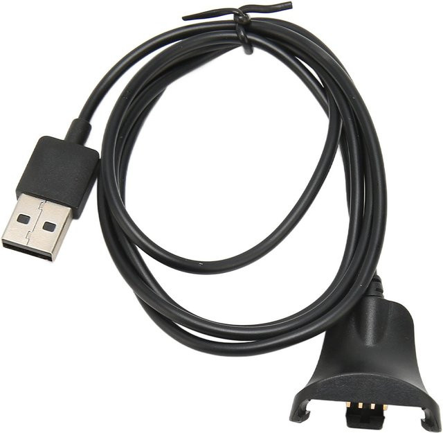 USB-C Ersatz-Ladegerät für TomTom Watch, Runner2 und Adventurer in Schwarz - Bild 1