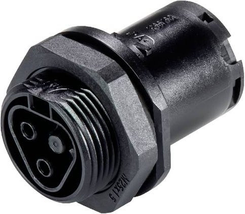 Wieland Electric 96.021.1053.1 Geräteanschluss in Schwarz - Bild 1