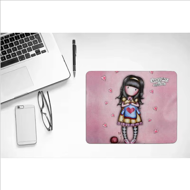 Santoro Gorjuss Mauspad für Kinder mit Motiv Kleine Maus, rutschfestes Schreibtischpad für Laptop und Tastatur - Bild 5