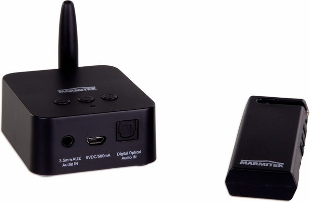 Marmitek Audio Anywhere 725 Audio-Streaming-Adapter mit Wi-Fi und Bluetooth in Schwarz - Bild 1