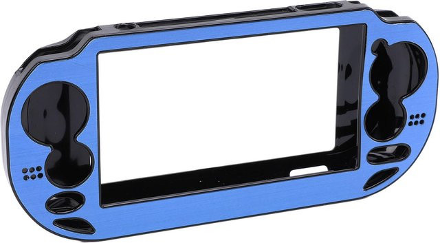DIYelecs Schutzhülle für PS Vita 1000 aus Aluminiumlegierung in Blau, kratzfest und sturzsicher - Bild 1